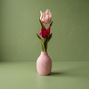DIY Pakket Parkiet tulpen, Fuchsia/Zacht Roze