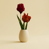 DIY Pakket Parkiet tulpen, Rood/Baksteen
