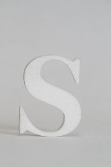 Chocolade Letter S, verschillende afmetingen