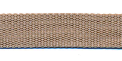Tassenband zand 20 mm breed per meter 