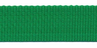 Tassenband groen 25 mm breed