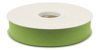 Biaisband gevouwen gif groen 20 mm 