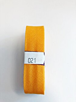 Biaisband 20MM x 3 meter, Licht Oranje