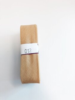 Biaisband 20MM x 3 meter, Beige