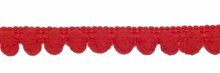 Pom pom band Rood per meter