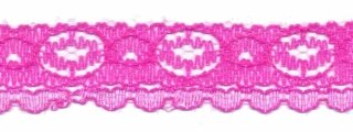 Kant fel roze 17 mm breed