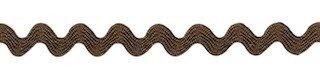 Zig zag band 4 mm breed leger groen per meter 