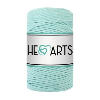 Macram&eacute; garen, Hearts single twist 3 mm, Aqua