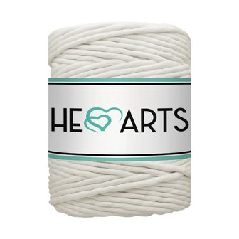 Macram&eacute; garen, Hearts single twist 5 mm, Naturel