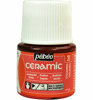 Pebeo Ceramic Cyclamen 45 ml