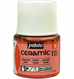 Pebeo Ceramic Pink 45 ml