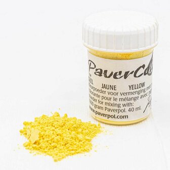 Pavercolor Geel, 40 ml