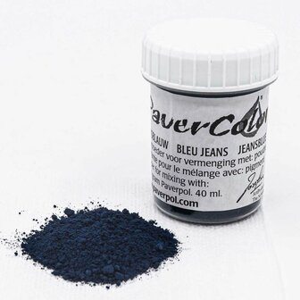 Pavercolor Jeans Blauw, 40 ml
