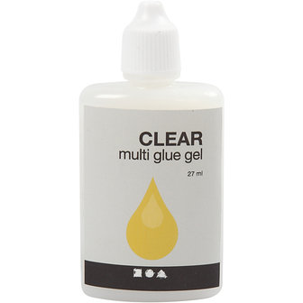 Clear multi Glue gel, 27 ml 