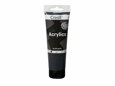 Acryl verf, Creall Studio, 250 ML, Zwart