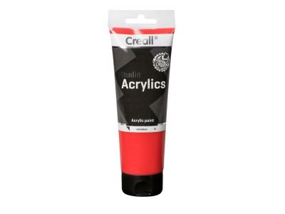 Acryl verf, Creall Studio, 250 ML, Vermillion Rood