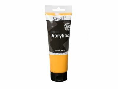 Acryl verf, Creall Studio, 250 ML, Warm Geel