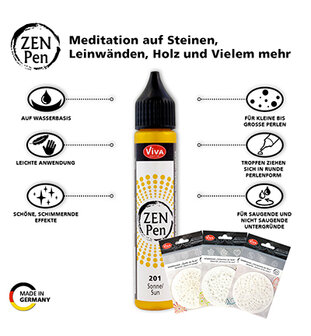 Zen Pen, set van 3, Mint/Zilver/Groen
