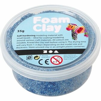 Foam Clay Donker Blauw 