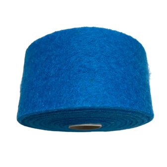 Vilt band op rol 4 cm breed 1,5 meter lang Petrol/ Turquoise