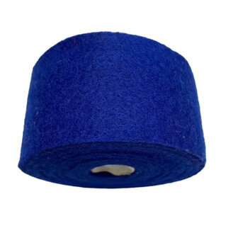 Vilt band op rol 4 cm breed 1,5 meter lang blauw