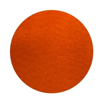 Vilt band 10 cm breed, Oranje, Per rol van 5 meter