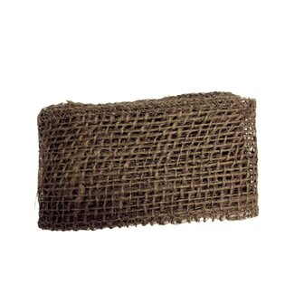 Jute, 5 cm breed x 1 meter per verpakking, Bruin