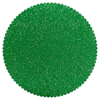Glitter vilt, Groen, 30 x 40 cm, 1mm dikte