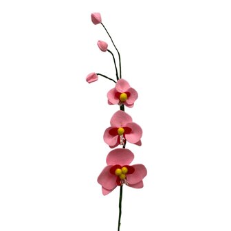 Patroon &amp; Werkbeschrijving Orchidee Roze 