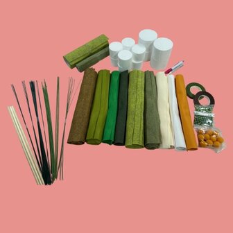 Materialen Set Plantenboek