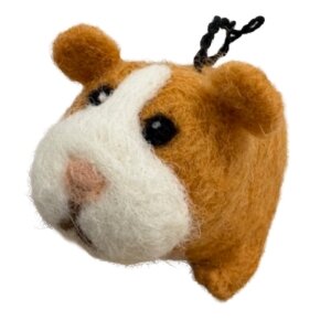 Handgemaakte wol vilt hanger, Cavia