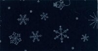 Kerst Vilt, Sneeuwpop, Blauw, 30 x 40 cm