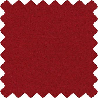 Vilt 3 mm Bordeaux  42 x 60 cm
