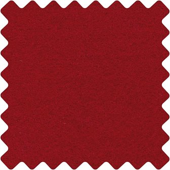 Vilt 3 mm Bordeaux  42 x 60 cm