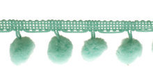 Bolletjes band zee groen per meter