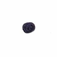 Satijnen roosjes donker blauw 10 mm 10 stuks per zakje