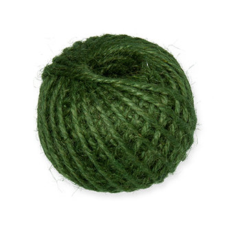 Jute touw, Groen