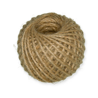 Jute touw, Naturel  