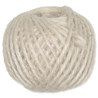 Jute touw, Cr&egrave;me  