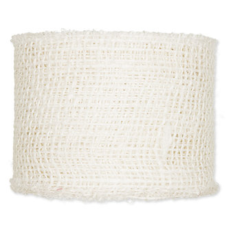 Jute band, Cr&egrave;me, 8 cm x 10 meter op rol