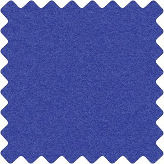 Vilt 3 mm Blauw 42 x 60 cm