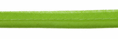 Piping paspelband gif groen 4 mm DIK per meter