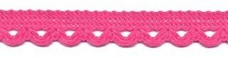 Lusjesband roze 12 mm breed per meter