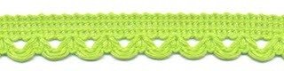 Lusjesband fel groen 12 mm breed per meter