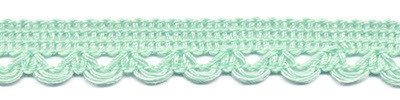 Lusjesband mint groen 12 mm breed per meter