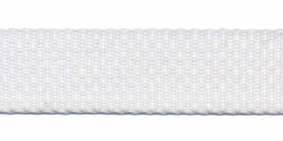 Tassenband wit 20 mm breed per meter 