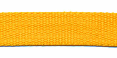 Tassenband geel 20 mm breed per meter 