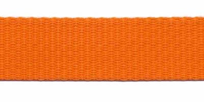 Tassenband oranje 20 mm breed per meter 