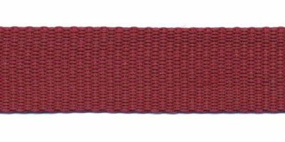 Tassenband bordeaux 20 mm breed per meter