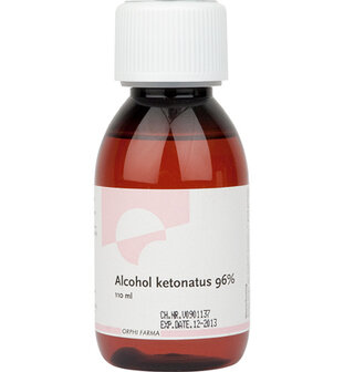 Alcohol ketonatus 110 ml per fles 